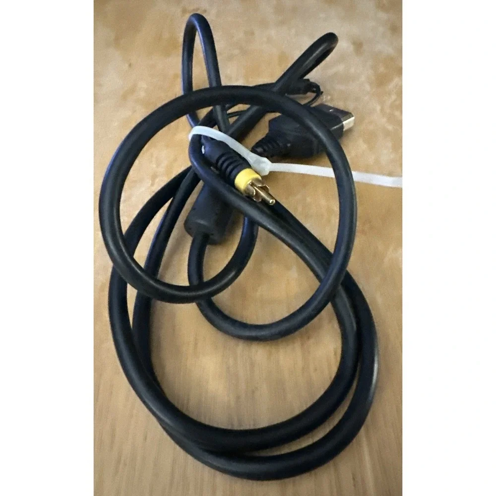 Original Xbox OEM Authentic RCA AV Audio Video Cable Cord